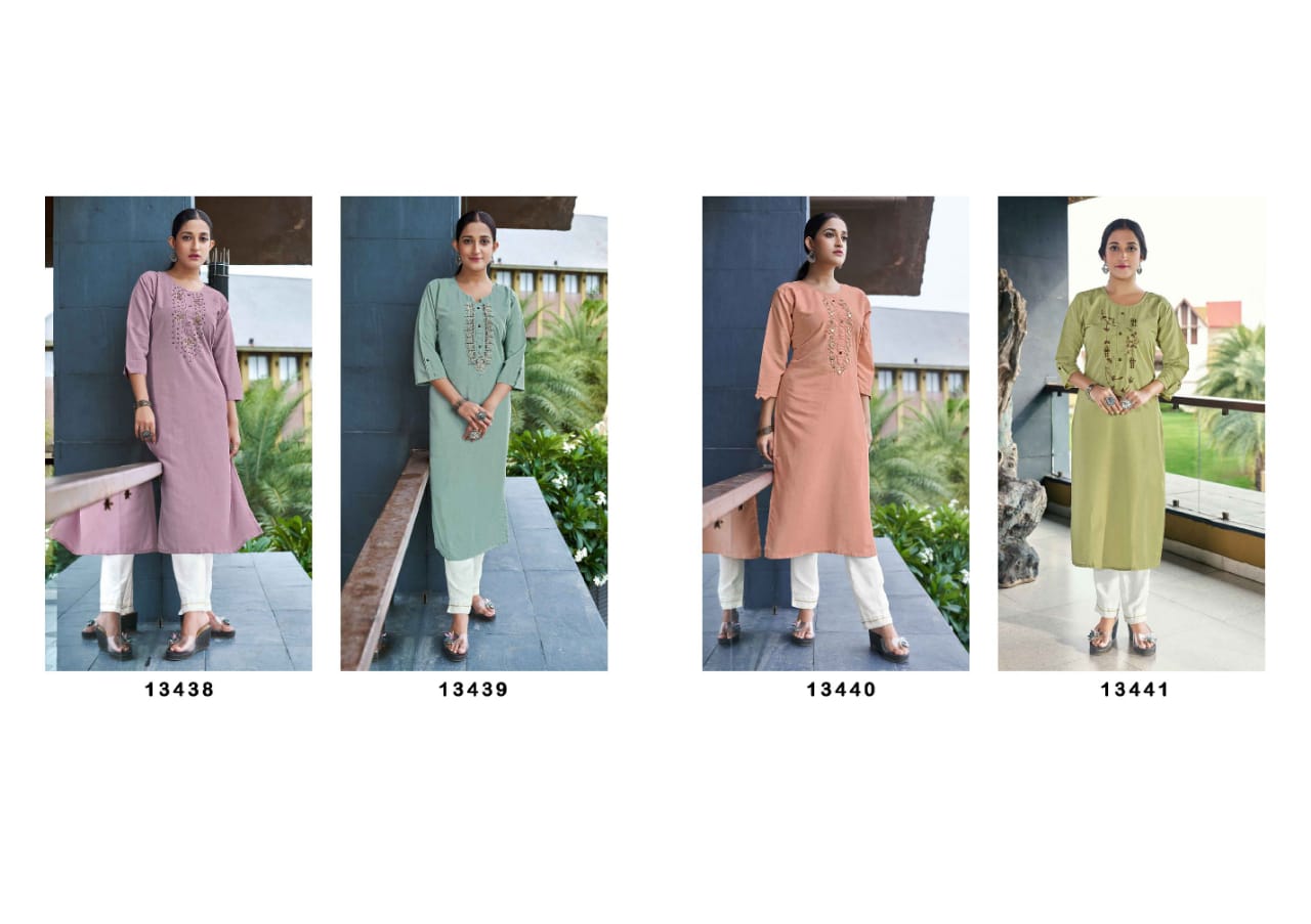 Kalaroop Riya Fancy Exclusive Wear Designer Latest Kurti Collection